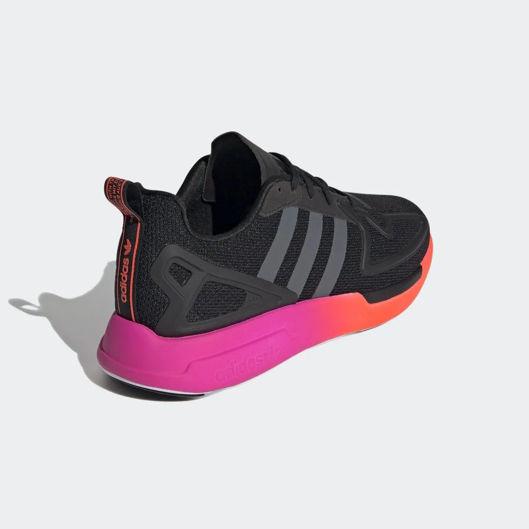 Adidas Original ZX 2X FLUX Men’s - CBLACK/GRESIX/SHOPINK