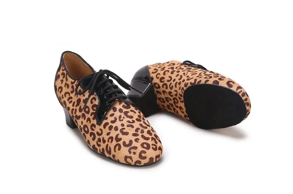 AILIANWU.L006FC LADIES WOMEN LEOPARD TEACHING DANCESHOES