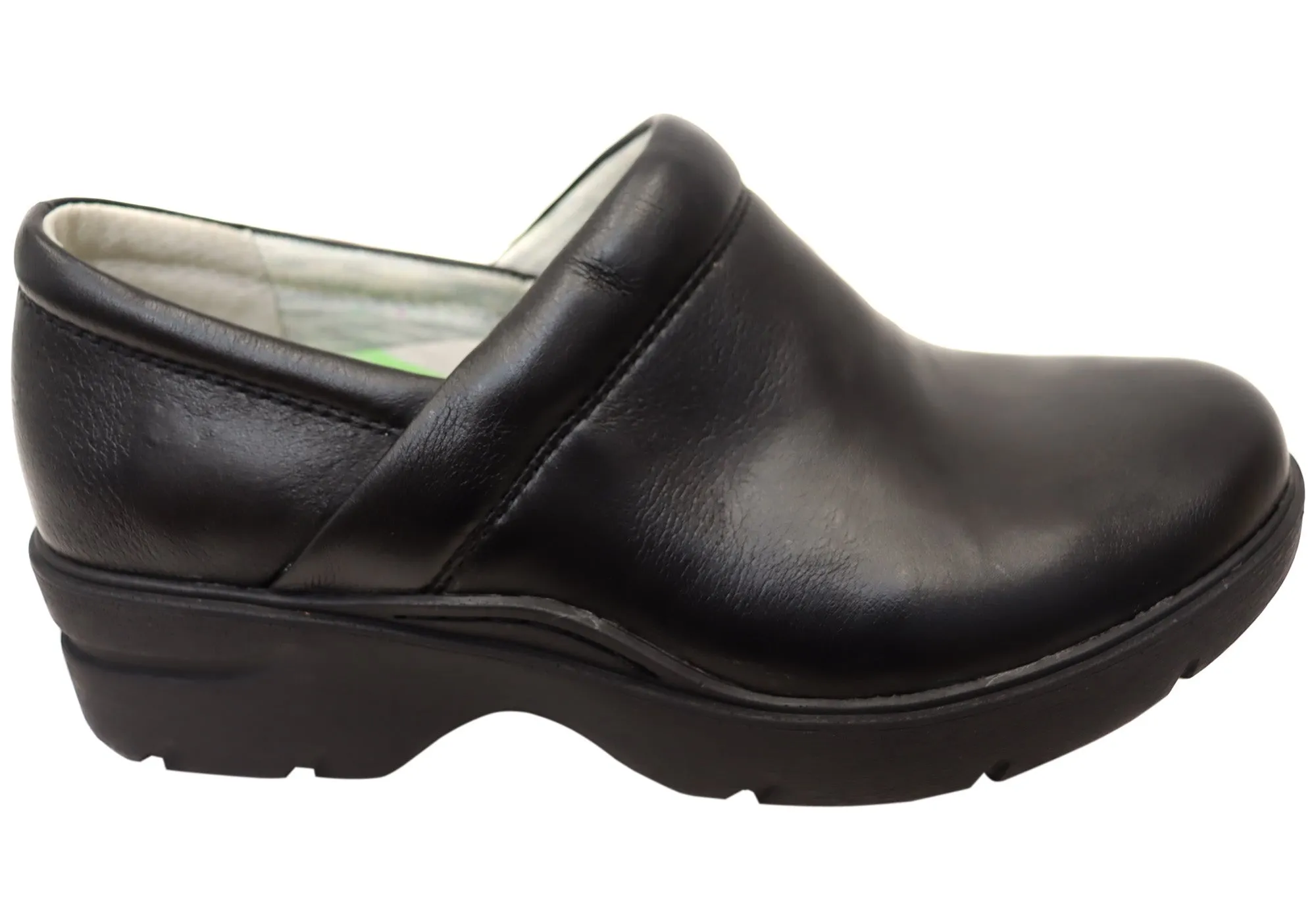 Align Indya Womens Slip On Leather Comfortable Arch Support Shoes