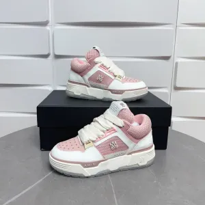 AMR MA-1 White and Pink Sneakers-129