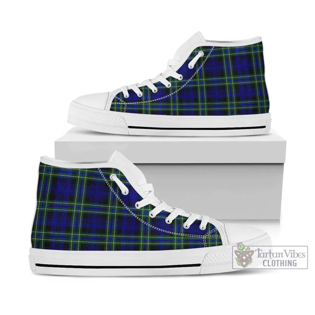 Arbuthnot Modern Tartan High Top Shoes