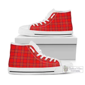 Burnett Modern Tartan High Top Shoes