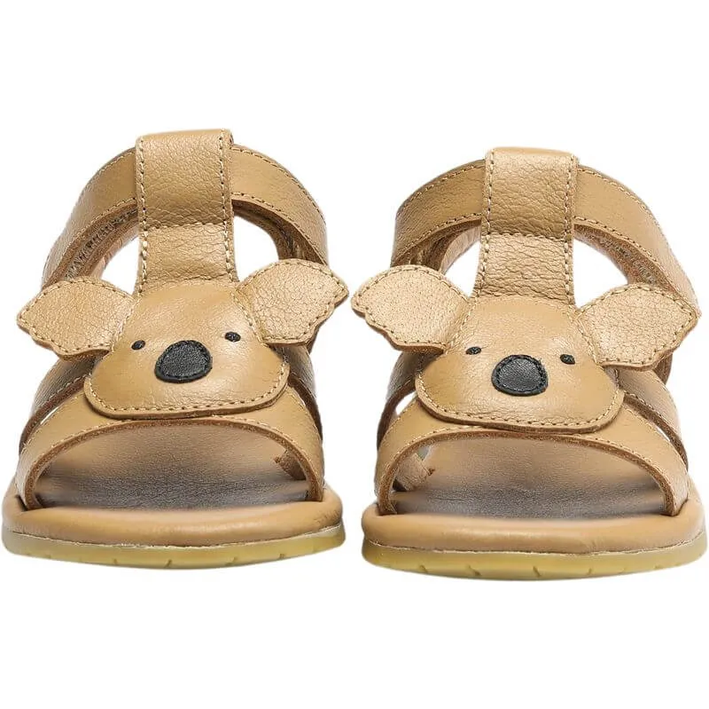 Girls Koala Leather Sandals