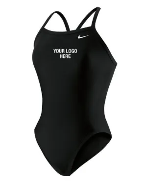 Imprinted Thin Strap Swim Suit (NIKE)