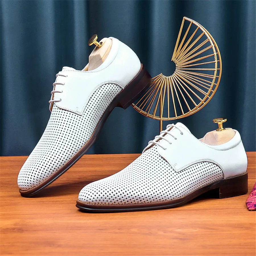 LaceLuxe Pointed Toe Wedding Dress Shoes