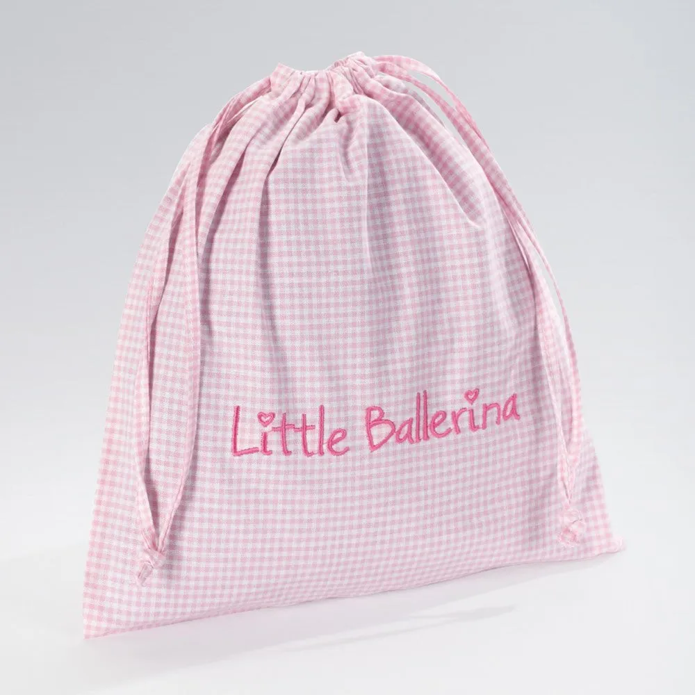 Little Ballerina Large Gingham Bag