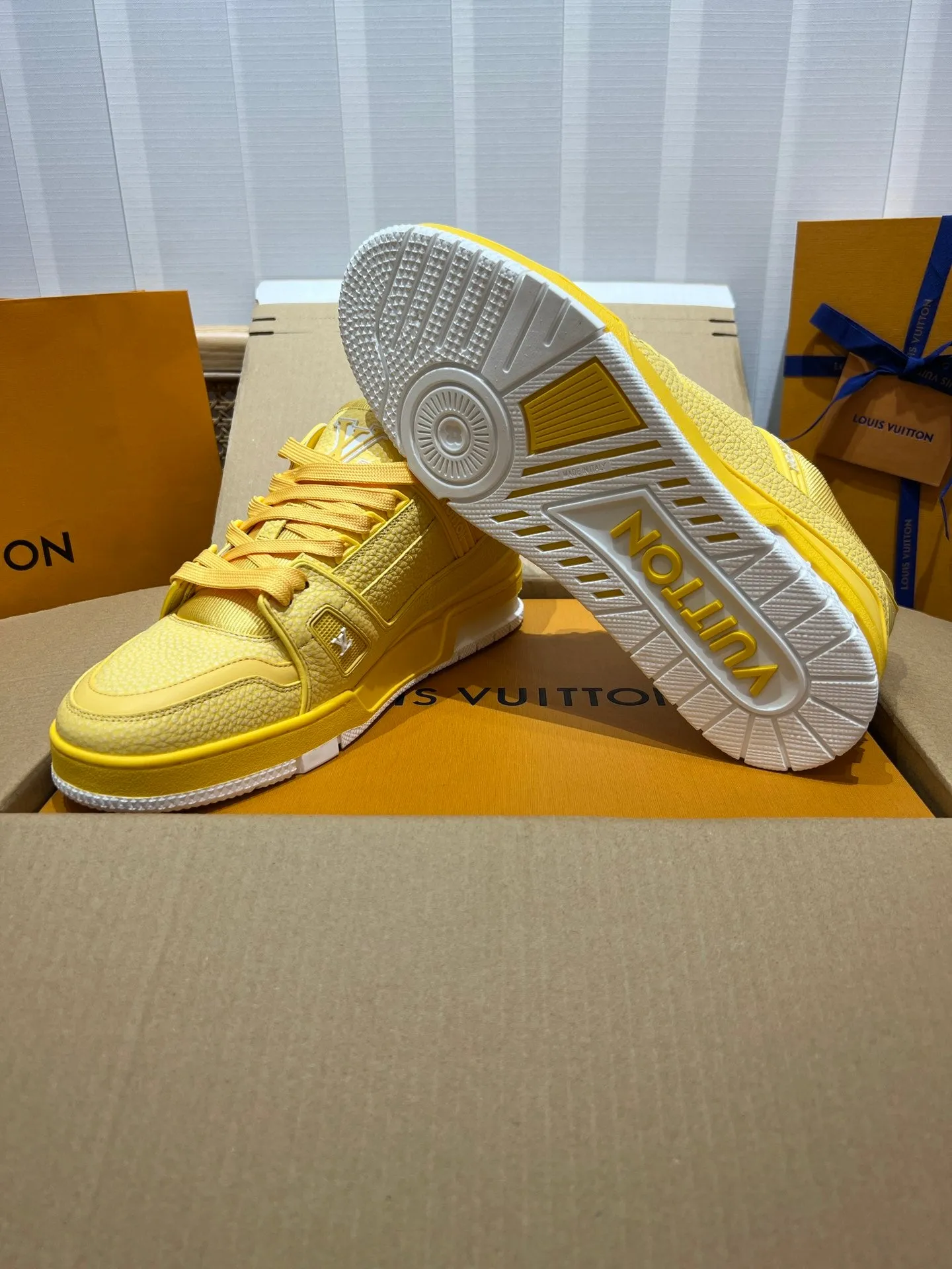 LUV Yellow Trainer Sneakers-080