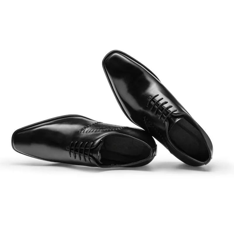 Opulent Leather Oxford Dress Shoes