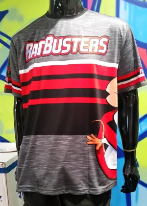 Rat Busters, Dark Heather - Custom Full-Dye Jersey