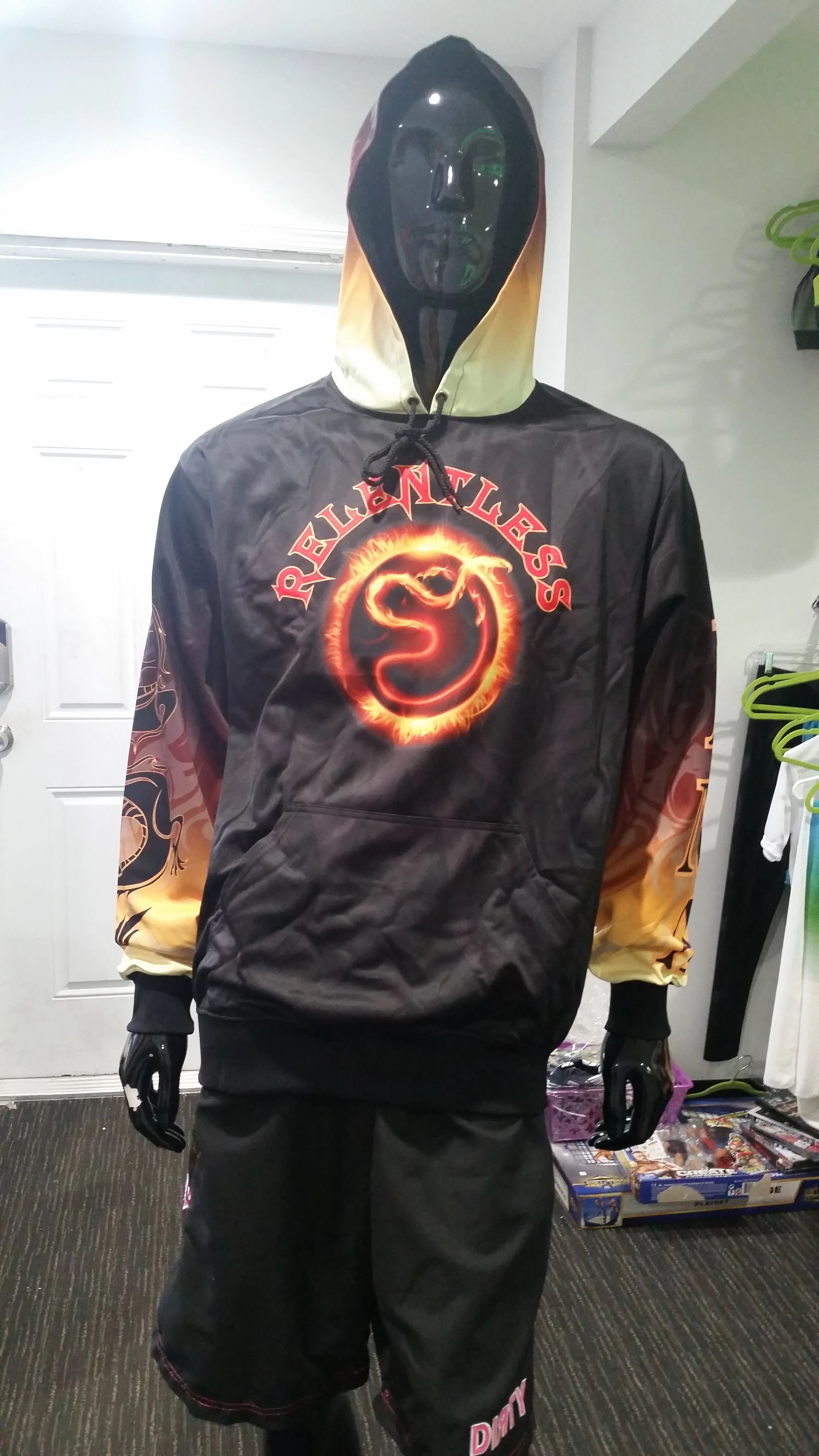 Relentess Kama BJJ - Custom Full-Dye Hoodie