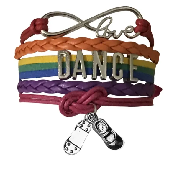 Tap Dance Infinity Bracelet - Pick Colors