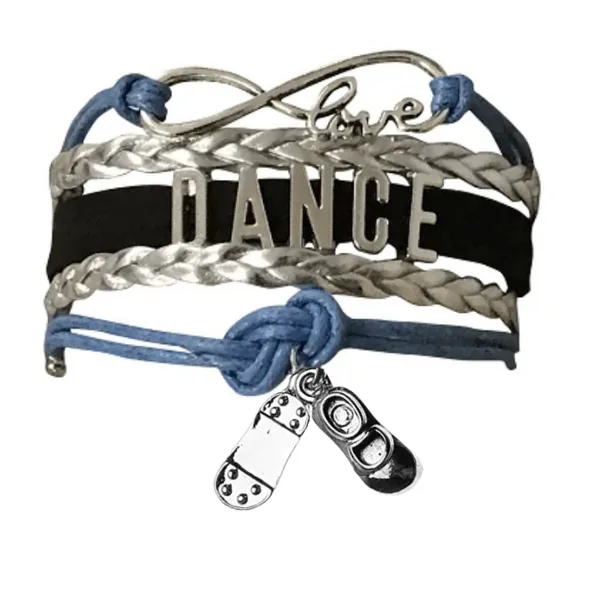 Tap Dance Infinity Bracelet - Pick Colors