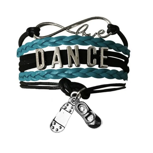 Tap Dance Infinity Bracelet - Pick Colors