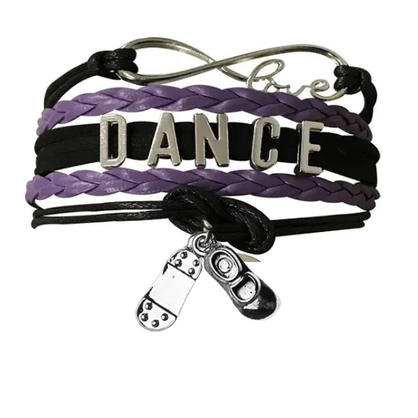 Tap Dance Infinity Bracelet - Pick Colors