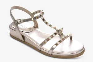 The Pyramid Stud Comfort Sandal in Shell